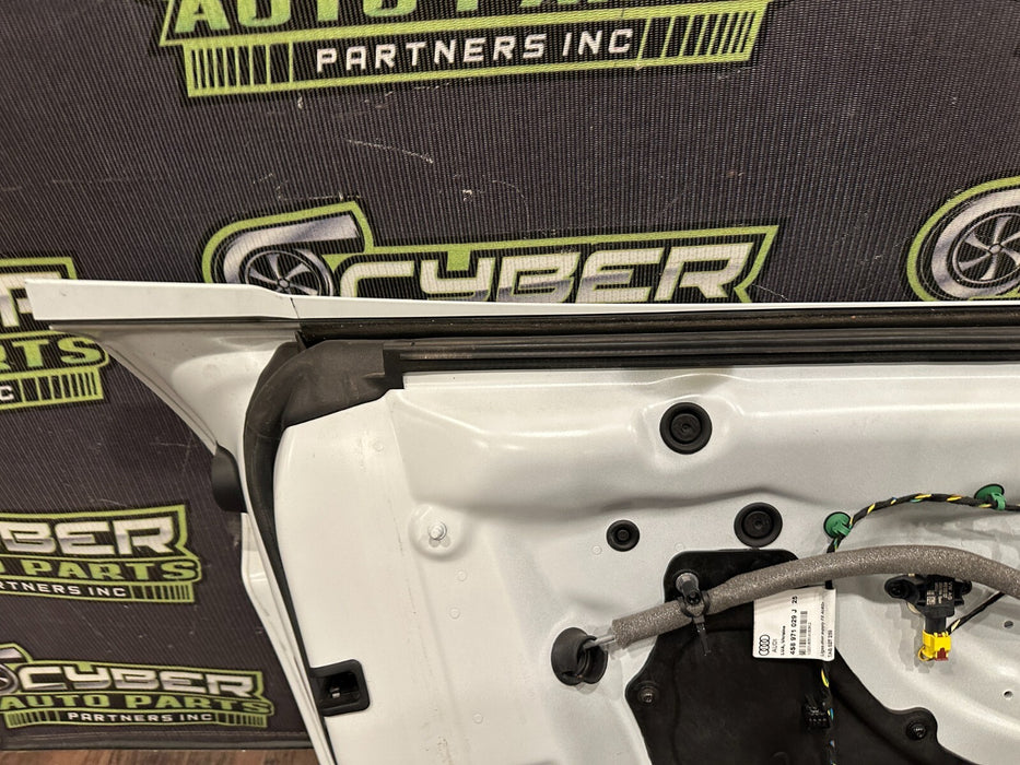 2017 2018 AUDI R8 SPYDER PLUS DRIVER SIDE DOOR OEM GENUINE