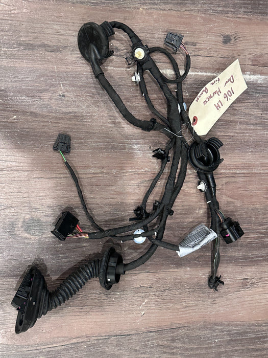 2012 AUDI R8 FRONT DRIVER LEFT DOOR WIRING HARNESS OEM 420 971 029 ~SNIPPED~