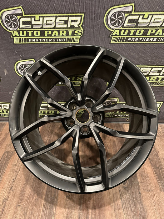 LAMBORGHINI HURACAN LP 610 AUDI R8 FACTORY RIMS MIMAS STYLE *MATTE BLACK FINISH*