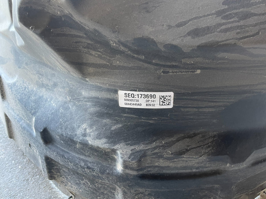 2022 RAM 1500 TRX HELLCAT 6.2L FRONT DRIVER LEFT FENDER LINER OEM