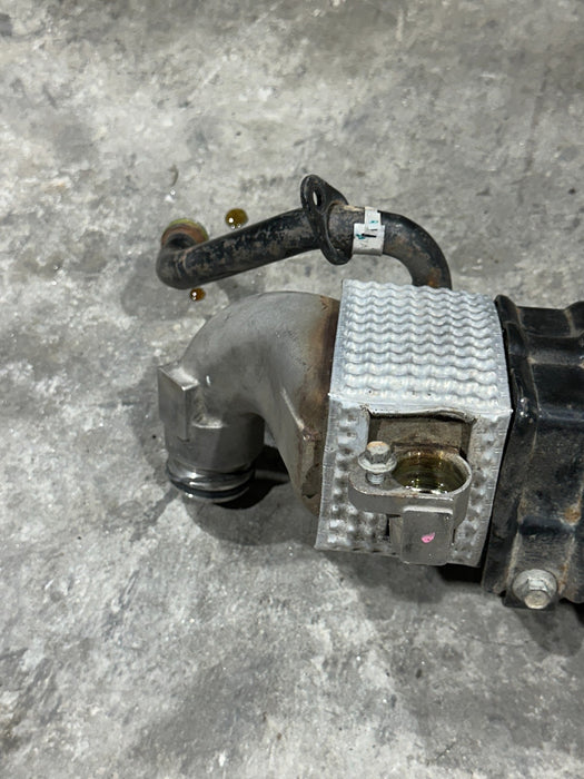 2017 NISSAN TITAN XD CUMMINS 5.0 EGR COOLER W VALVE ASSEMBLY OEM