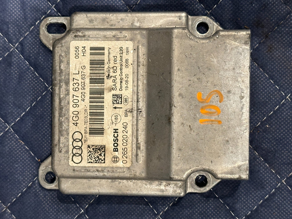 2021 AUDI R8 COUPE QUATTRO YAW RATE CONTROL MODULE 4G0907637L OEM 4G0 907 637 L
