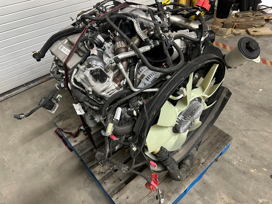 2022 FORD F250 F350 F450 6.7L V8 POWERSTROKE DIESEL ENGINE COMPLETE OEM 14K MILE