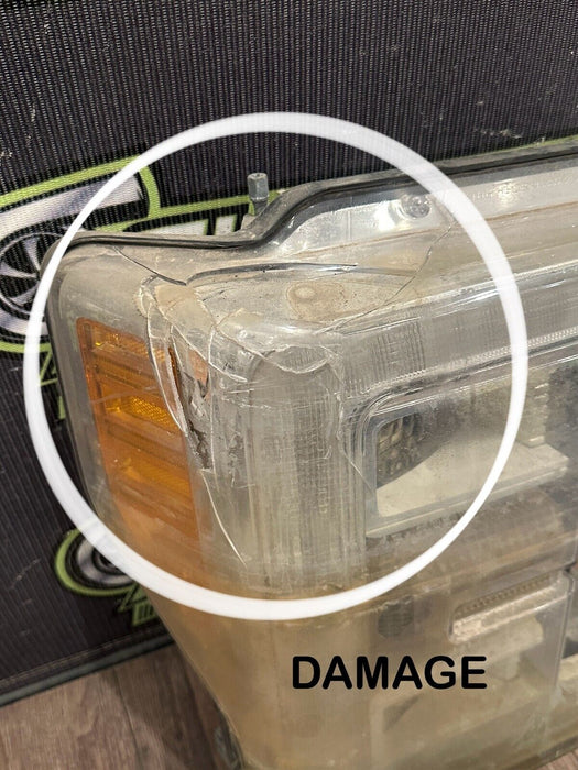 2017-2019 FORD F250 F350 F450 RIGHT LED HEADLIGHT OEM *WATER INSIDE/PARTS ONLY!*
