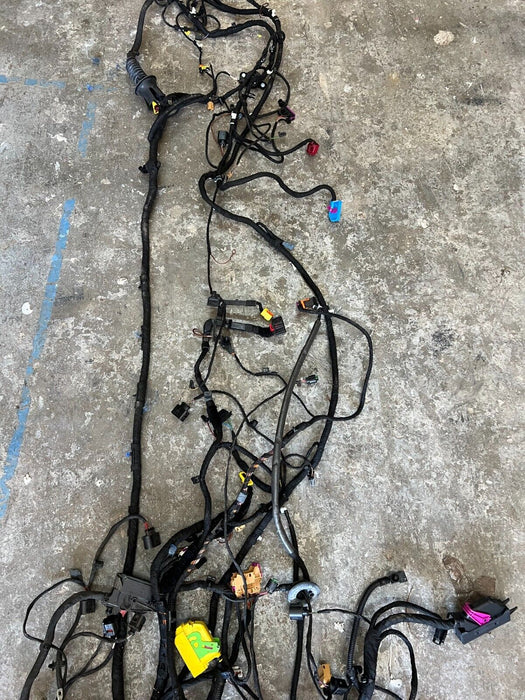 2012 AUDI R8 V8 6SP MANUAL OEM MAIN BODY WIRE WIRING HARNESS COUPE 420971824