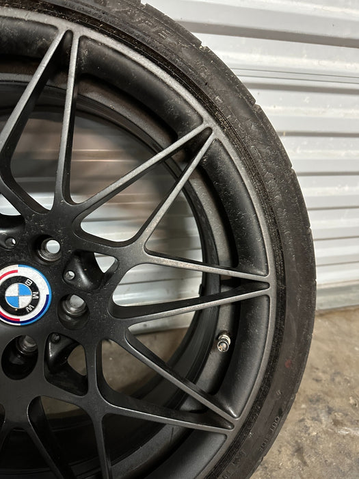 2015-2020 BMW M4 F82 WHEEL RIM TIRE 9X20 666M 265/30R20 8090194 ~READ~ 2287500