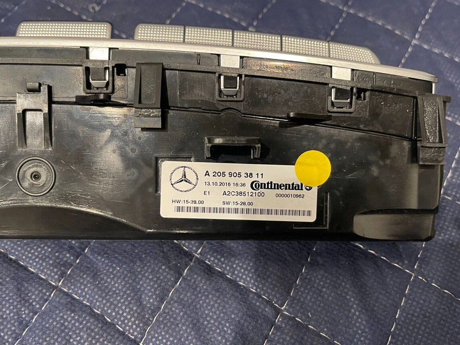 2017 MERCEDES-BENZ C63 AMG W205 INTERIOR DASH CLIMATE CONTROL BUTTON OEM