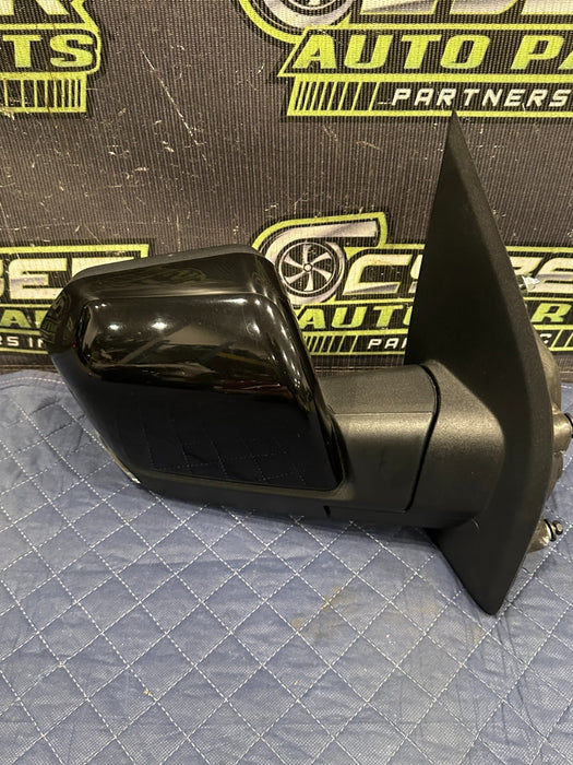 2019 FORD F150 3.5L RAPTOR RIGHT MIRROR W CAMERA BLIND SPOT OEM