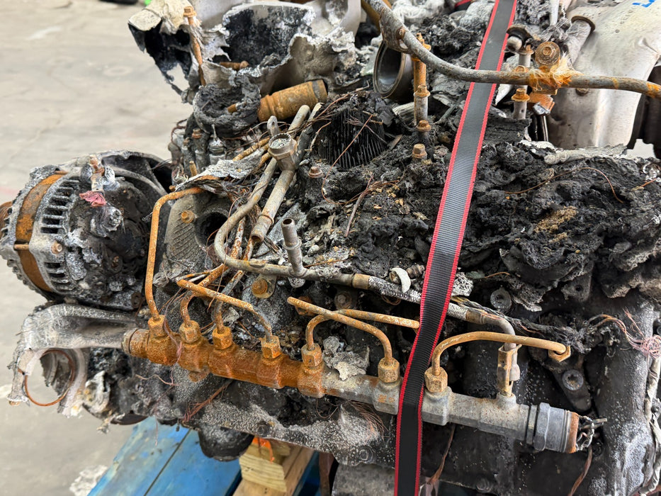 2017-2019 FORD F250 F350 F450 6.7L POWERSTROKE DIESEL ENGINE 62K MILES *FIRE*