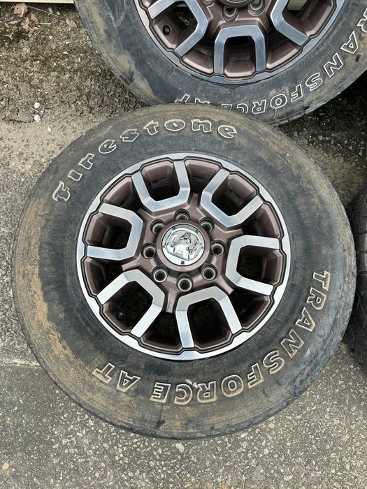 2022 DODGE RAM 2500 3500 SRW WHEELS RIMS TIRES 275/70 R18 OEM