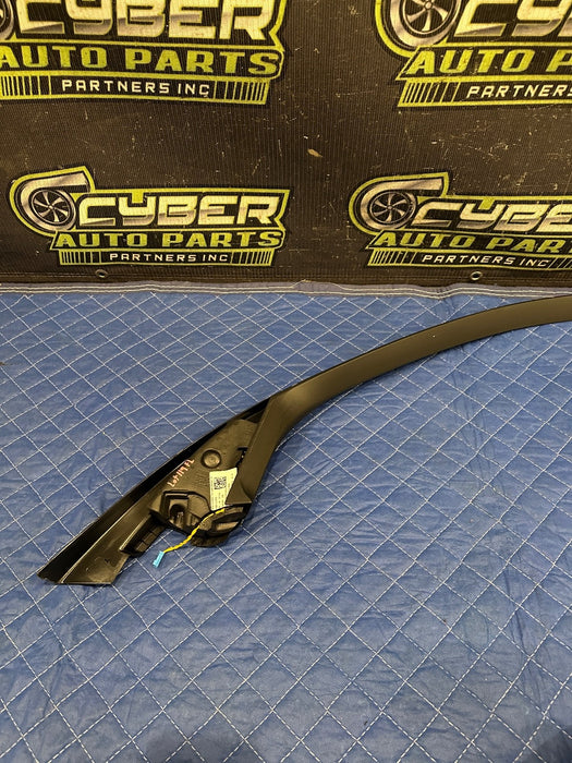 2024 BMW M3 M4 G80 G82 FRONT LEFT DOOR FRAME MOLDING W SPEAKER OEM 51337447171