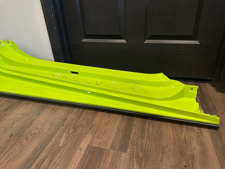 2023 LAMBORGHINI HURACAN TECNICA SIDE SKIRT ROCKER PANEL MOULDING PAIR LH RH OEM