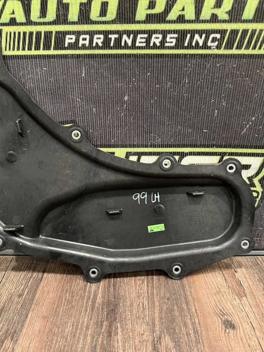 2021 AUDI R8 DRIVER LEFT DOOR WINDOW REGULATOR COVER TRIM OEM 4S0 837 103 B