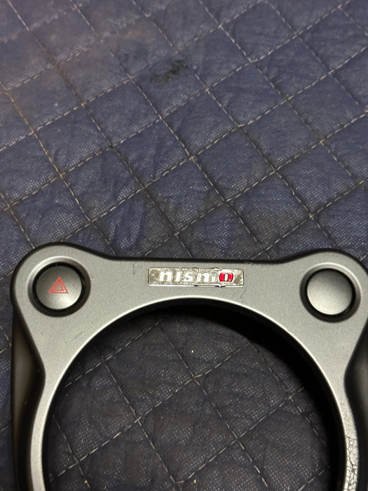 2017 NISSAN 370Z NISMO GUN METAL GREY SHIFTER TRIM OEM ~MINOR WEAR~