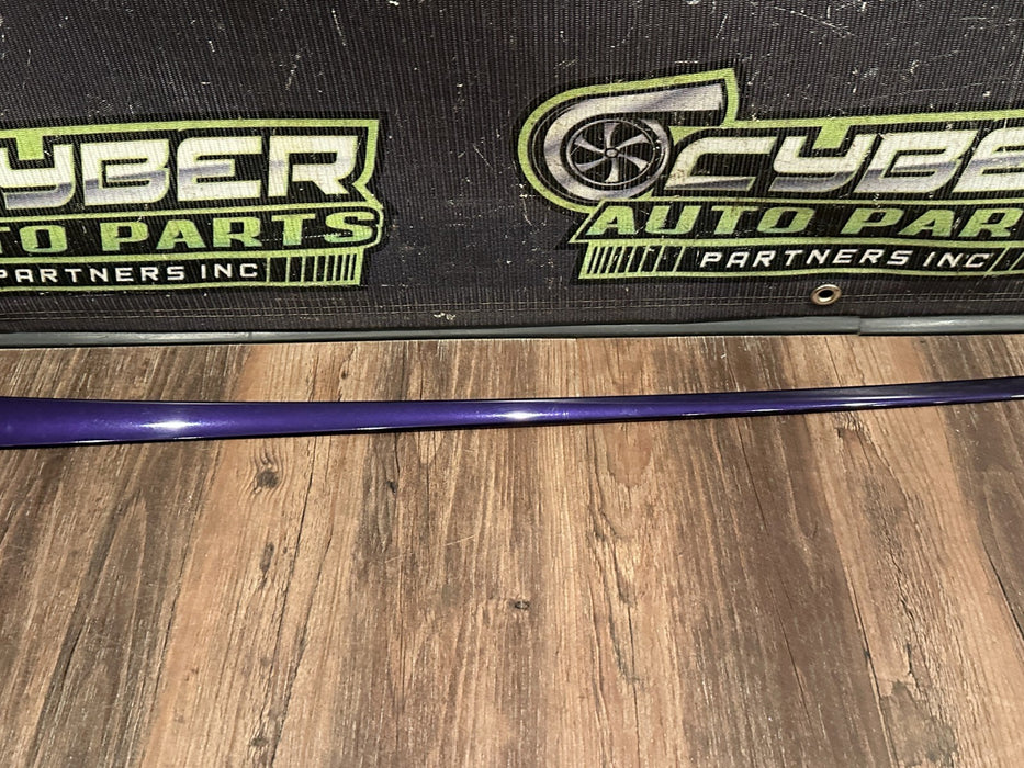 2014 2015 AUDI R8 RIGHT WINDOW BELT MOLDING OEM VELVET PURPLE *FLAWS 5-7*