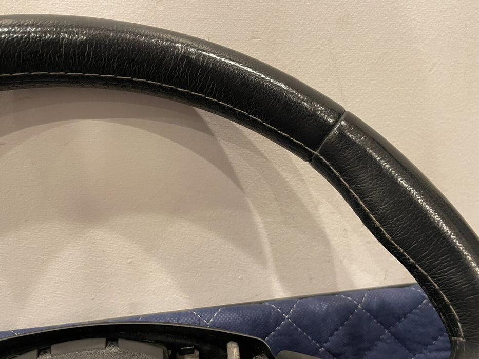 2017 INFINITI Q50 RED SPORT BLACK LEATHER STEERING WHEEL W CONTROLS OEM