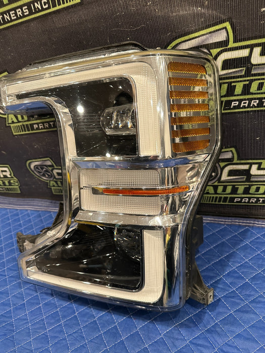 2020-2022 FORD F250 F350 F450 DRIVER LEFT LED HEADLIGHT OEM