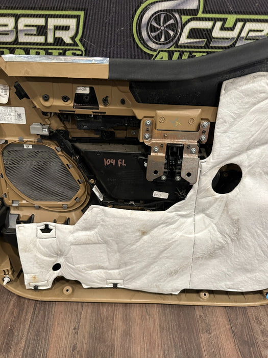 2023 2024 FORD F250 F350 F450 LARIAT FRONT LEFT DRIVER DOOR PANEL OEM