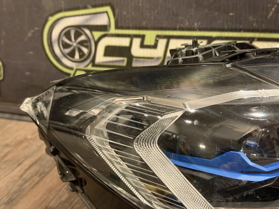 2021-2024 BMW M3 M4 G80 G82 RIGHT LASER NON SHADOWLINE BARE HEADLIGHT OEM