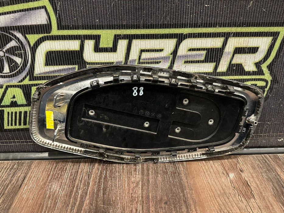 2016 NISSAN TITAN XD CUMMINS TURBO DIESEL LEFT FENDER EMBLEM OEM 63825 EZ40B