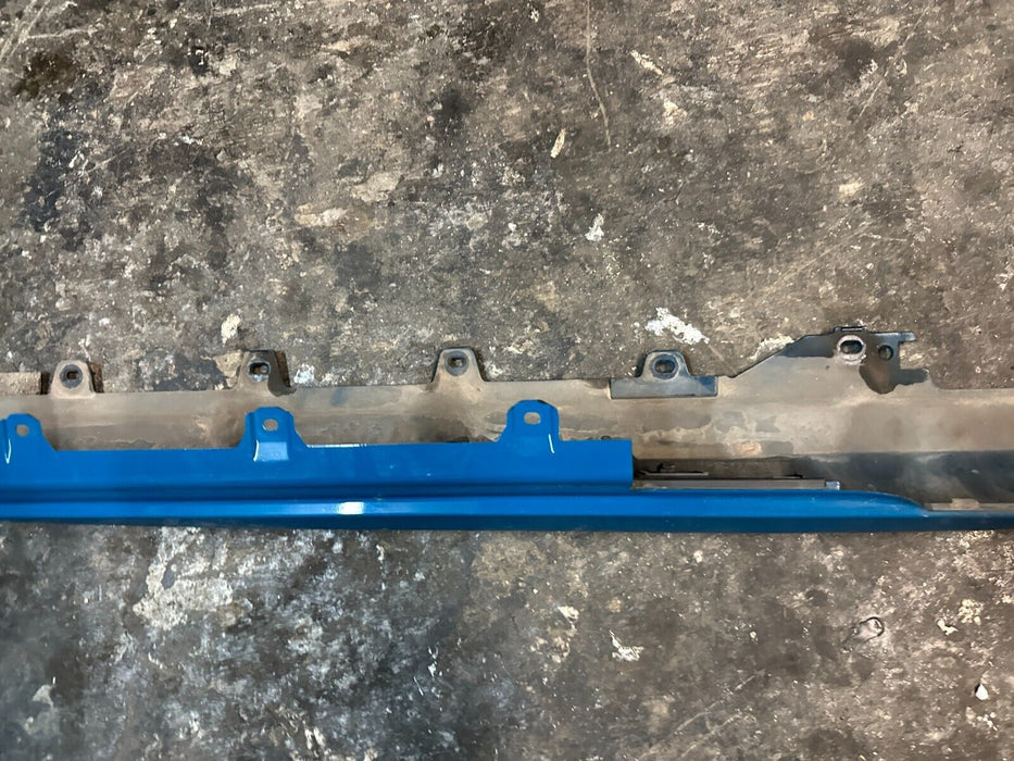 2015-2020 BMW M4 F82 LEFT DRIVER SIDE SKIRT LAGUNA SECA BLUE (448) ~WEAR~