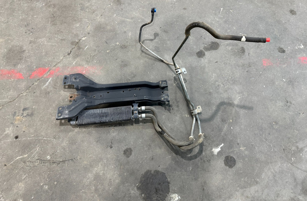 2017 NISSAN TITAN XD PRO 4X POWER STEERING COOLER WITH LINES ASSEMBLY OEM