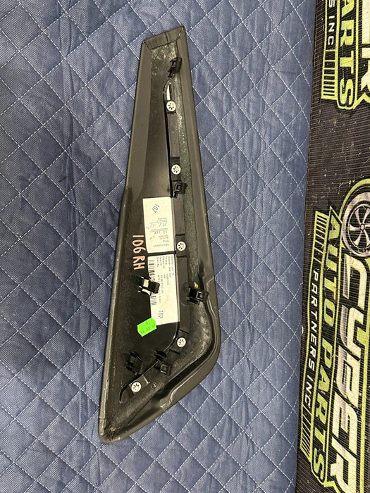 2014 AUDI R8 CENTER CONSOLE RIGHT PASSENGER TRIM PANEL OEM 423 863 970 C ~FLAW~