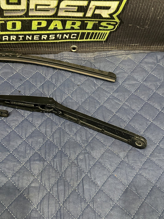 2014 PORSCHE 911 TURBO S FRONT WINDSHIELD WIPER ARMS OEM
