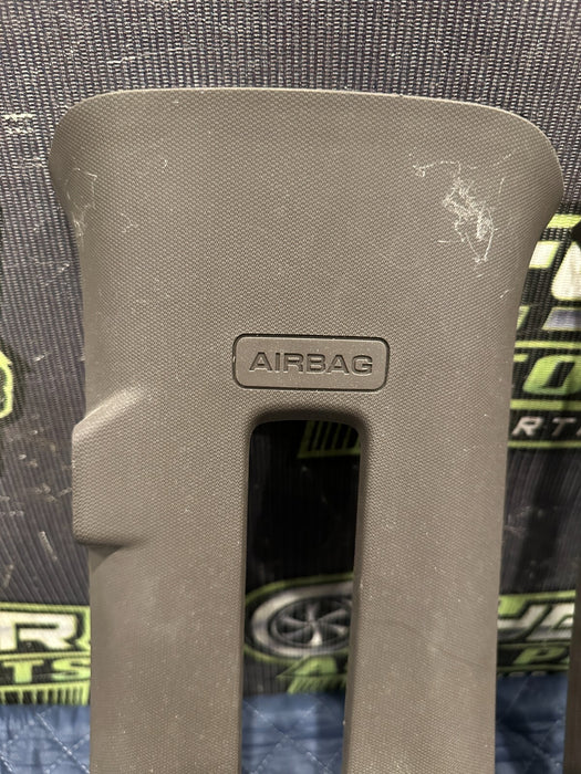 2017-2019 FORD F250 KING RANCH LEFT & RIGHT UPPER B PILLAR TRIM PANEL OEM~SCUFFS