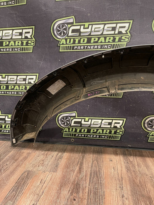 2017-2022 FORD F350 F450 FRONT RIGHT FENDER FLARE OEM ICONIC MET SILVER JS *READ