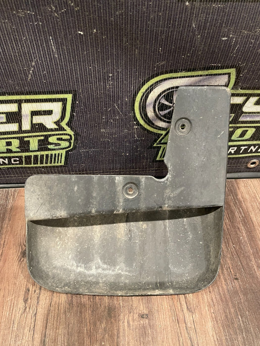 2017 NISSAN TITAN XD RESERVE REAR LEFT SPLASH GUARD MUD FLAP OEM 999J2 W4007