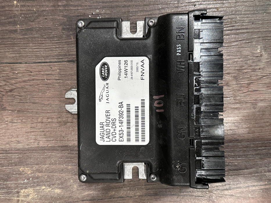 2015 JAGUAR F TYPE R ADAPTIVE SUSPENSION DAMPING MODULE OEM EX53 14F392 BA