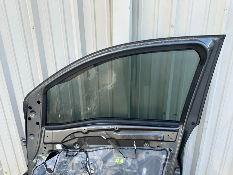 2016 Nissan Titan XD Crew Cab FRONT RIGHT DOOR SHELL GUN METALLIC (KAD) OEM