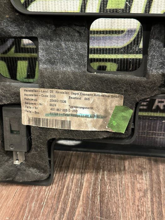 2021 AUDI R8 COVER PANEL TRIM OEM 4S1 857 005 C