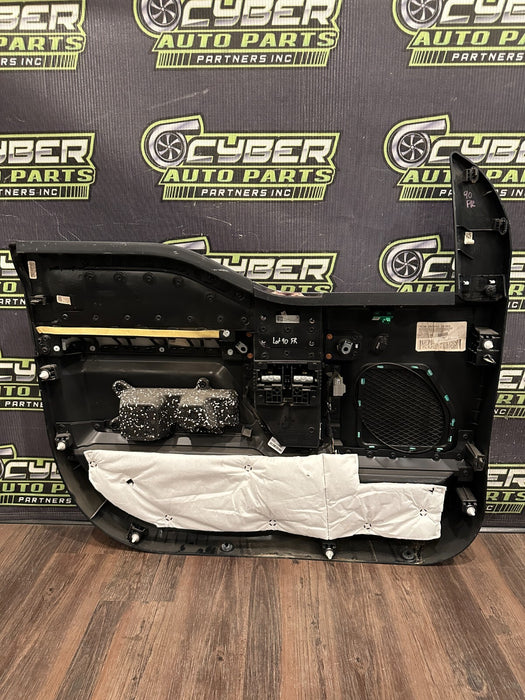 2017-2019 FORD 350 F450 PLATINUM FRONT PASSENGER RIGHT DOOR PANEL OEM *WEAR 5-9*