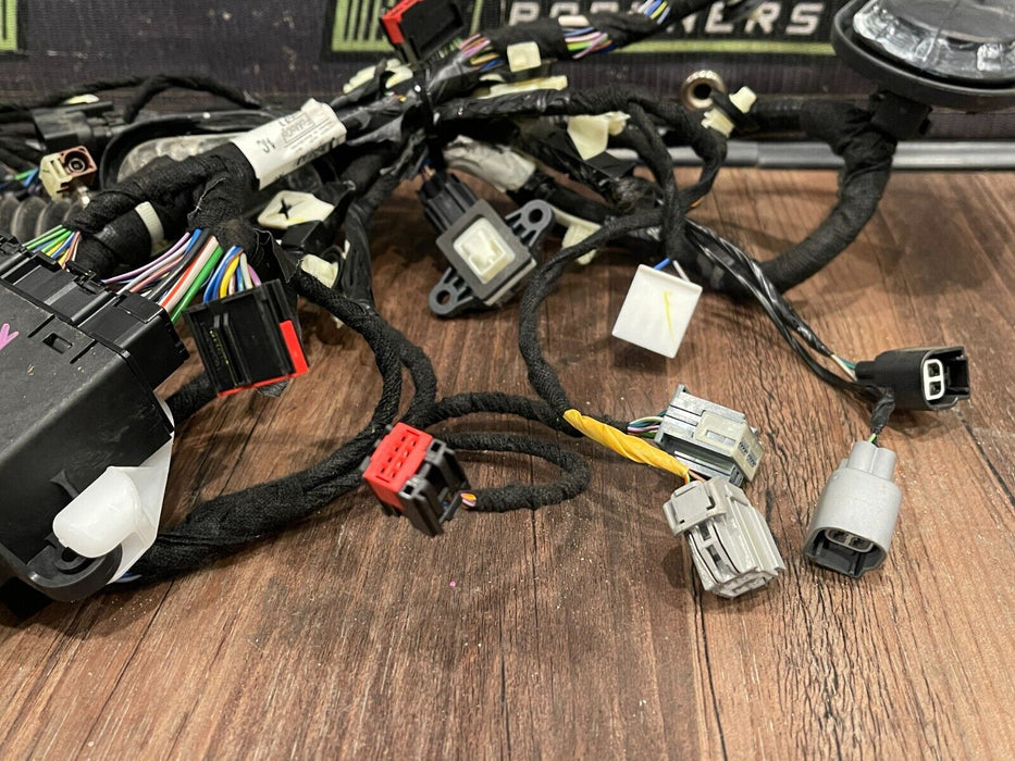 2022 FORD F250 F350 F450 FRONT DRIVER LEFT DOOR WIRING HARNESS OEM JC3T-14B531