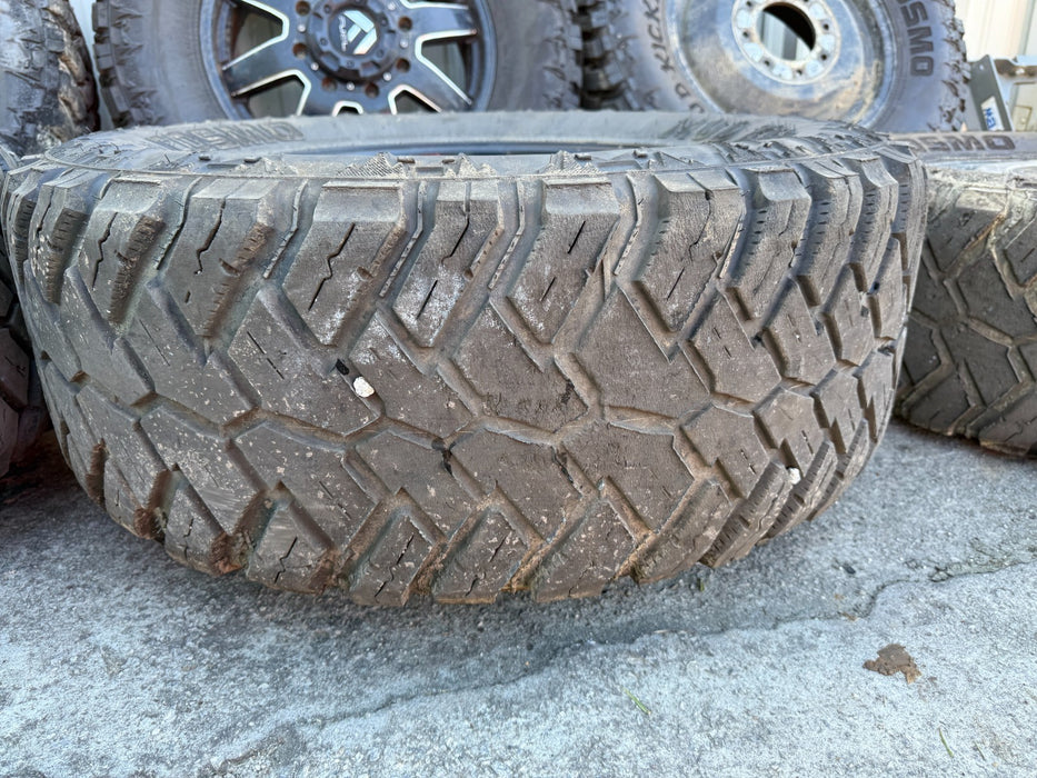 FORD F350 DRW DUALLY FUEL MAVERICK 20" WHEELS 37" MUDKICKER TIRES 8X200