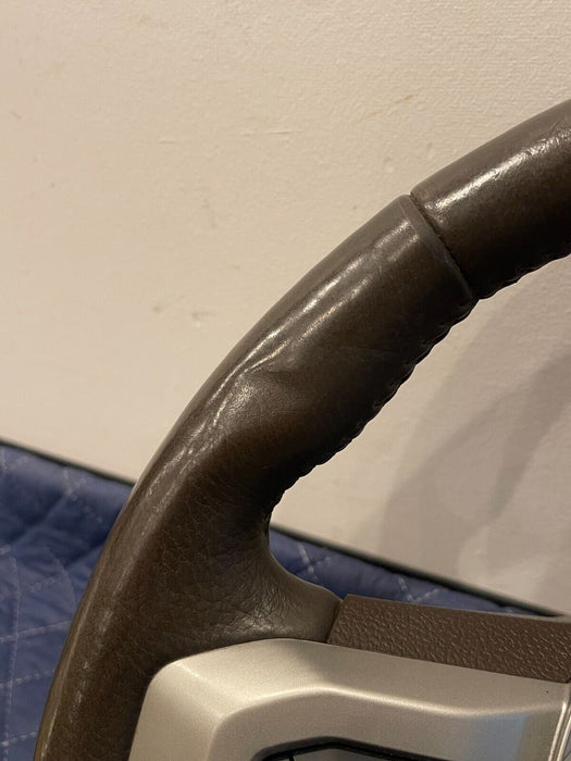 2017-2019 FORD F250 F350 KING RANCH STEERING WHEEL *NO FAULTS NO CODES OEM *WEAR
