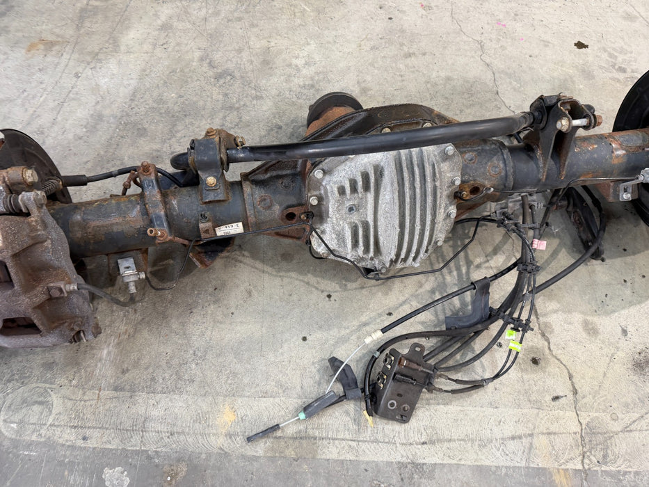 2017 - 2022 FORD F450 REAR AXLE 4.30 RATIO (4L) 42K MILES *DAMAGE TO HOUSING*