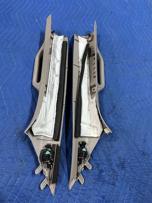 2017-2019 FORD F250 F350 F450 LIMITED A-PILLAR TRIM PAIR LEFT RIGHT OEM