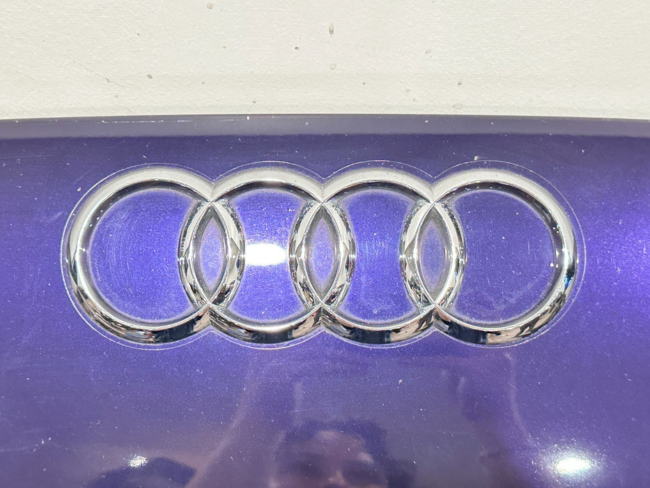 2014 AUDI R8 FRONT HOOD BONNET ASSEMBLY OEM GENUINE PURPLE