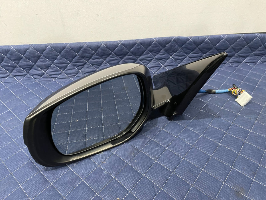 2017 INFINITI Q50 RED SPORT DRIVER LEFT DOOR MIRROR W/ CAMERA (PAINT CODE KAD)