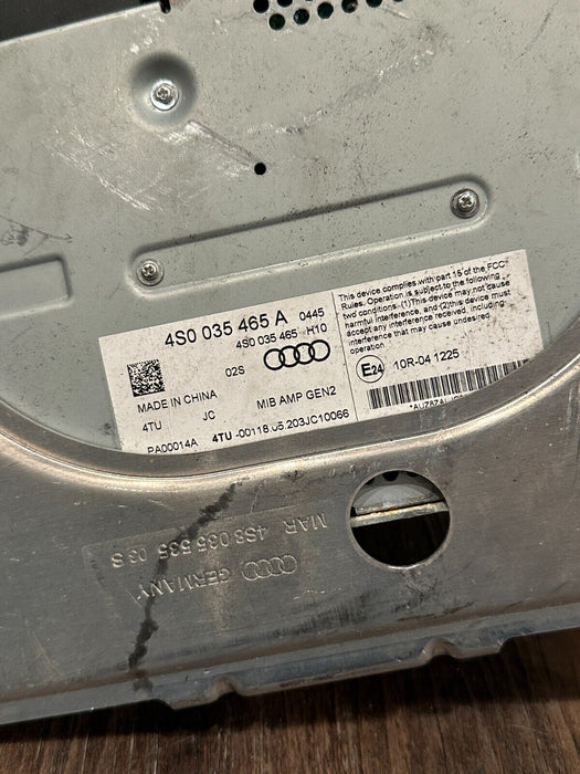 2021 AUDI R8 B&O BANG & OLUFSEN RADIO AMP AMPLIFIER OEM 4S0 035 465 A