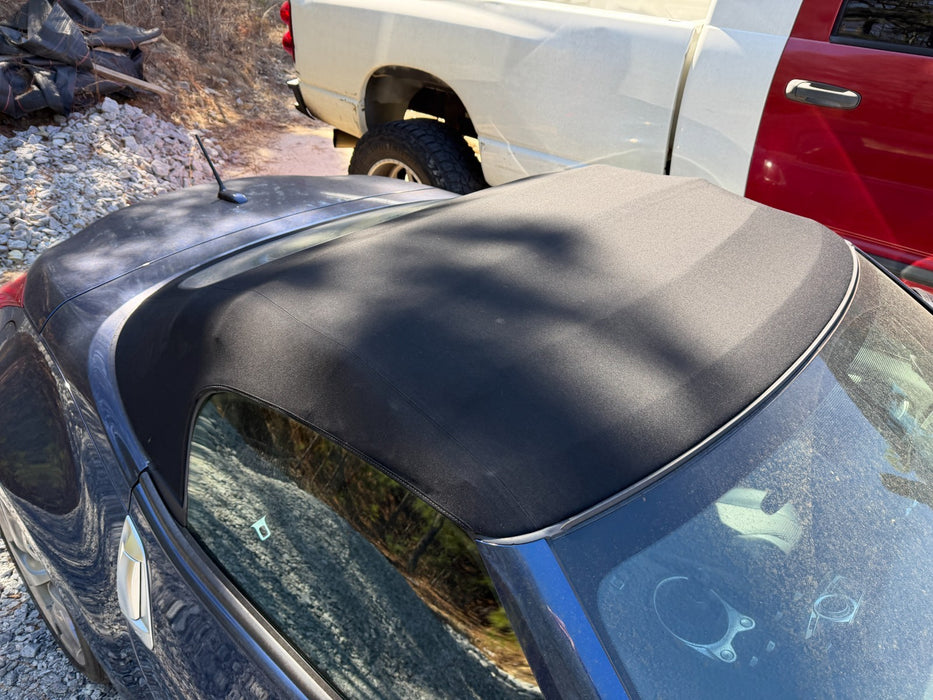 2013 NISSAN 370Z CONVERTIBLE SOFT TOP ASSEMBLY BLACK 11K MILES 2010-2020 *VIDEO*