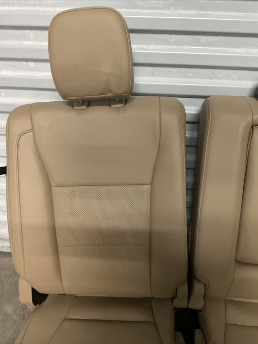 2017-2019 FORD F250 F350 F450 LARIAT REAR ~HEATED~ SEAT LEATHER OEM