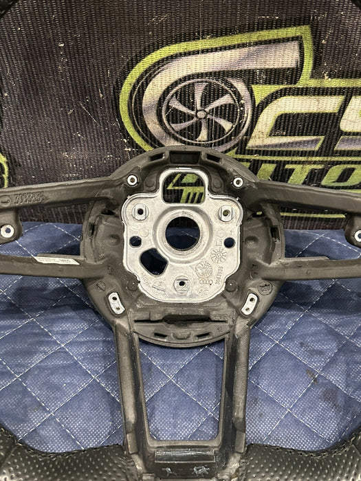 2017 2018 AUDI R8 BARE STEERING WHEEL ASSEMBLY OEM GENUINE