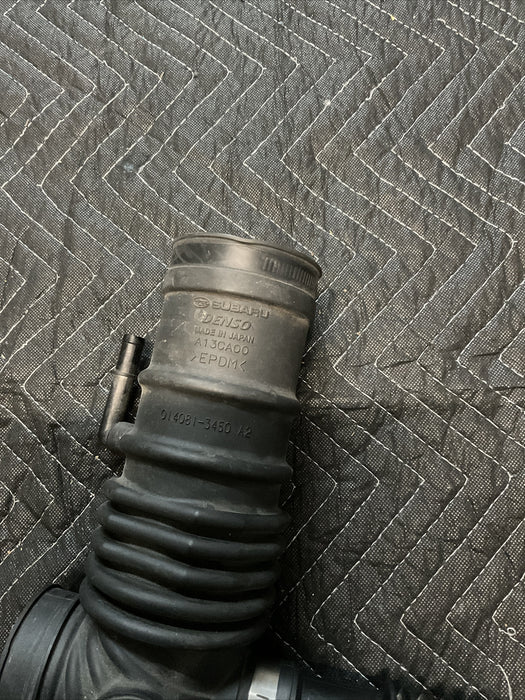 2017 SUBARU BRZ/FRS/86 AIR INTAKE HOSE W/CHAMBER VALVE ASSEMBLY OEM A12CA06