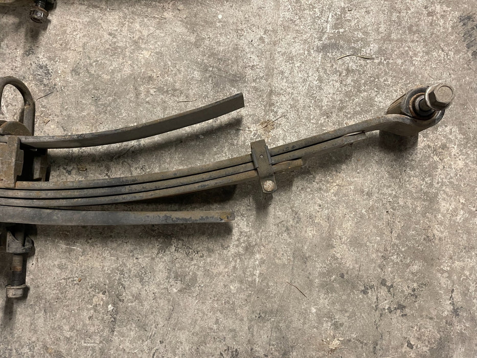 2017-2019 FORD F450 REAR LEFT & RIGHT LEAF SPRING ASSEMBLY PAIR OEM