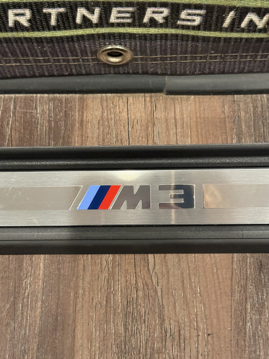 2024 BMW M3 M4 G80 G82 FRONT LEFT SILL KICK PLATE OEM *SCRATCH #6*