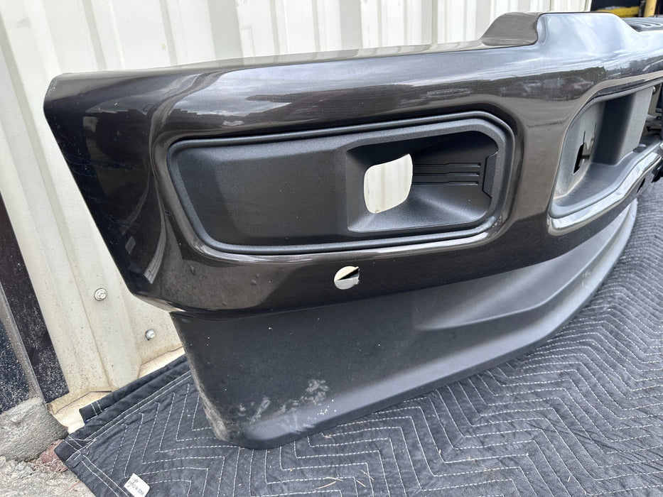 2023 2024 2025 FORD F250 F350 FRONT BUMPER ASSEMBLY DARK BRONZE OEM